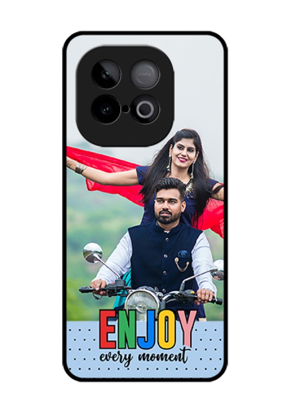 iQOO Neo 10 5G Custom Glass Phone Case - Enjoy Every Moment Design