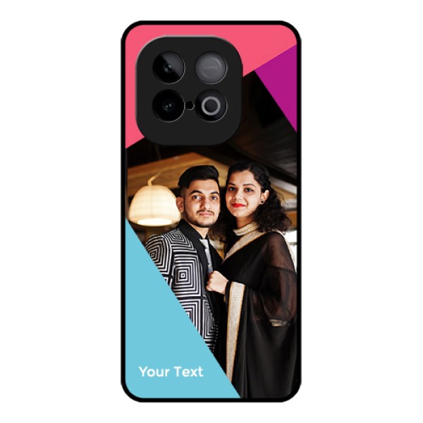iQOO Neo 10 5G Custom Glass Phone Case - Stacked Triple Colour Design iQOO Neo 10 5G Custom Glass Phone Case - Stacked Triple Colour Design