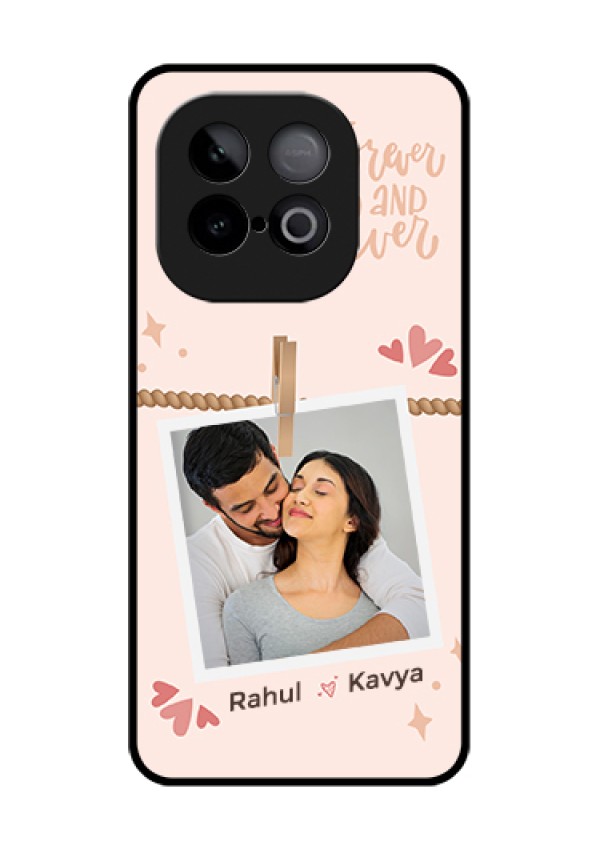 iQOO Neo 10 5G Custom Glass Phone Case - Forever And Ever Love Design