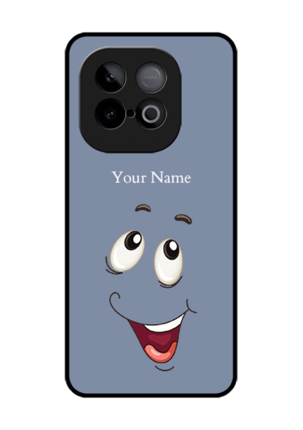 iQOO Neo 10 5G Custom Glass Phone Case - Laughing Cartoon Face Design