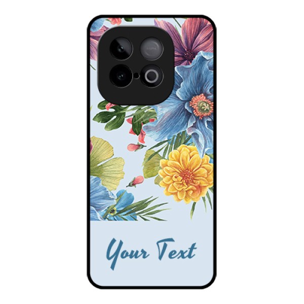 iQOO Neo 10 5G Custom Glass Phone Case - Stunning Watercolored Flowers Painting Design iQOO Neo 10 5G Custom Glass Phone Case - Stunning Watercolored Flowers Painting Design