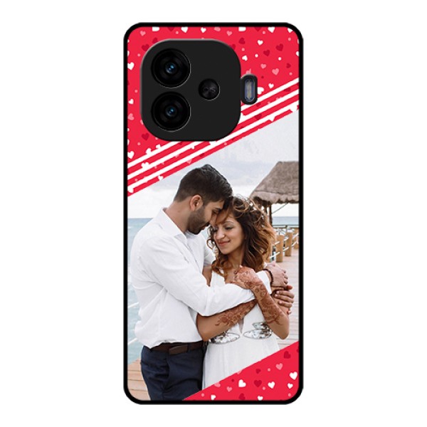 iQOO Neo 10R 5G Custom Glass Phone Case - Valentines Gift Design