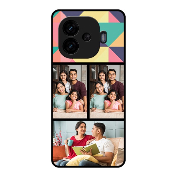 iQOO Neo 10R 5G Custom Glass Phone Case - Bulk Pic Upload Design