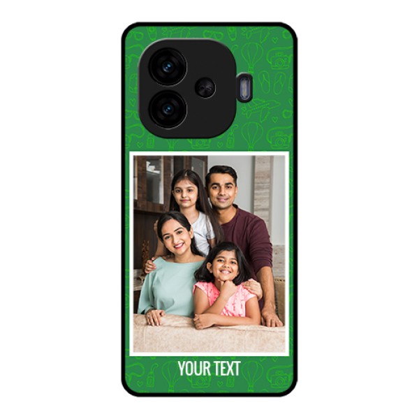 iQOO Neo 10R 5G Custom Glass Phone Case - Picture Upload Design