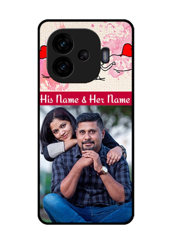 iQOO Neo 10R 5G Custom Glass Phone Case - You And Me Case Design