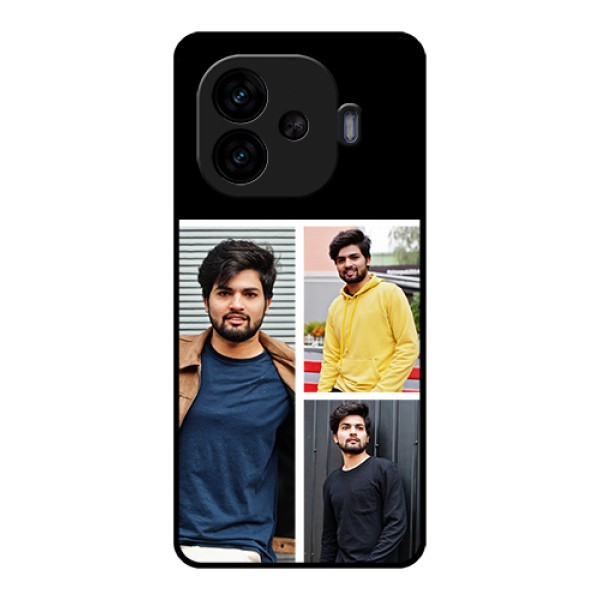 iQOO Neo 10R 5G Custom Glass Phone Case - Upload Multiple Picture Design