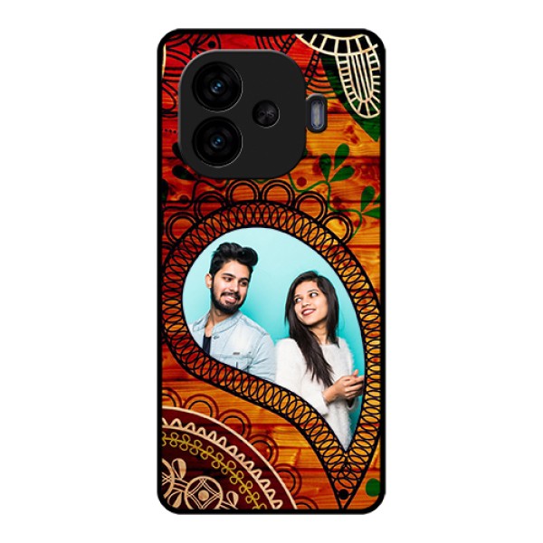 iQOO Neo 10R 5G Custom Glass Phone Case - Abstract Colorful Design