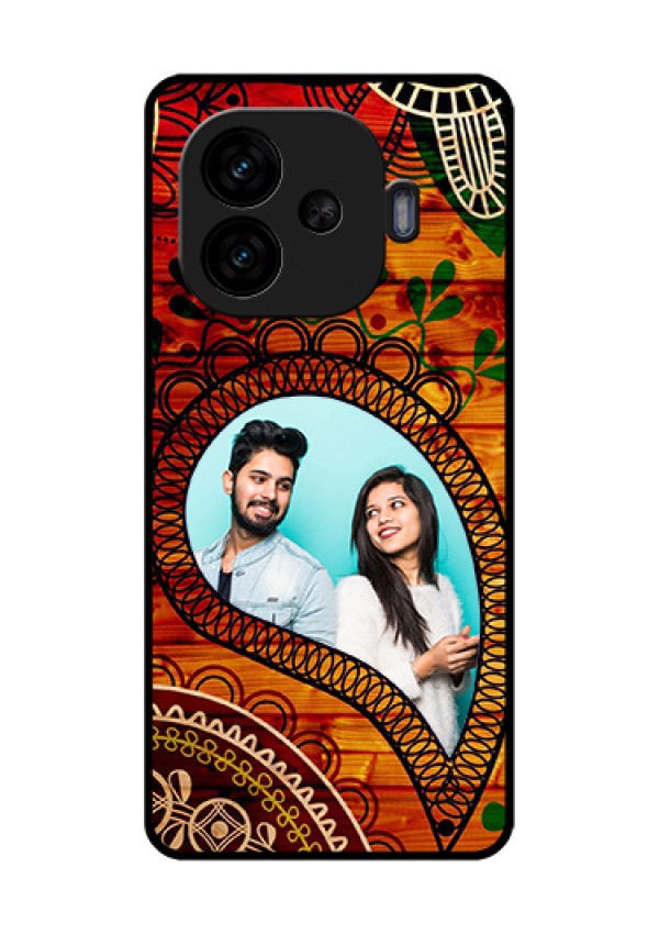 iQOO Neo 10R 5G Custom Glass Phone Case - Abstract Colorful Design