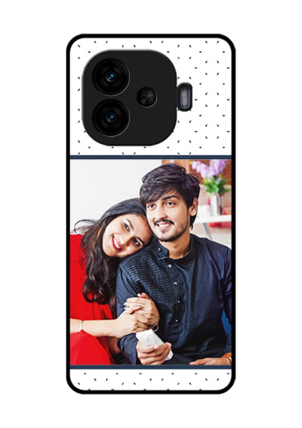 iQOO Neo 10R 5G Custom Glass Phone Case - Premium Dot Design