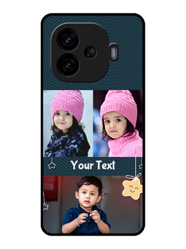 Custom iQOO Neo 10R 5G Custom Glass Phone Case - Hanging Stars Design