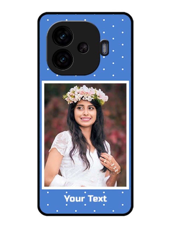 Custom iQOO Neo 10R 5G Custom Glass Phone Case - Polka Dots Design