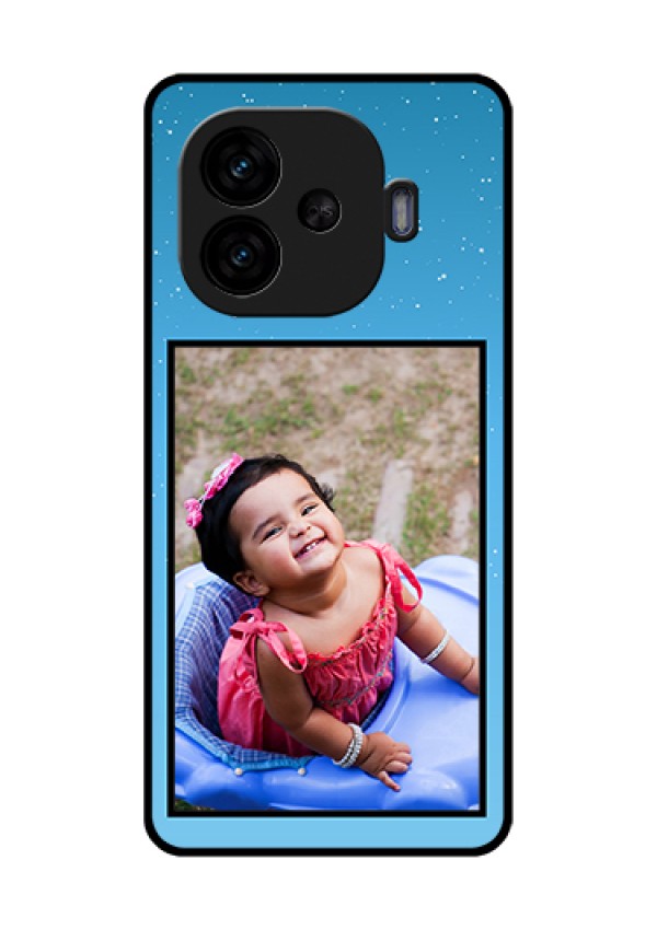 iQOO Neo 10R 5G Custom Glass Phone Case - Wave Pattern Colorful Design