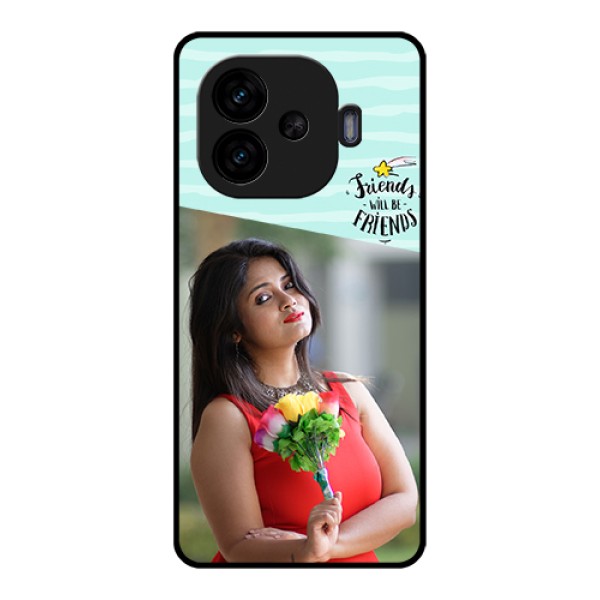 iQOO Neo 10R 5G Custom Glass Phone Case - Friends Picture Icon Design iQOO Neo 10R 5G Custom Glass Phone Case - Friends Picture Icon Design
