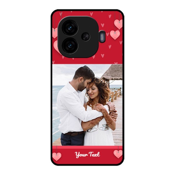 iQOO Neo 10R 5G Custom Glass Phone Case - Valentines Day Design