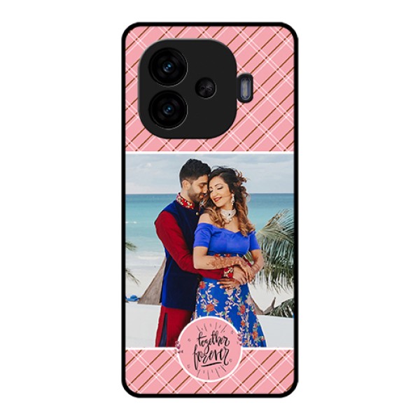 iQOO Neo 10R 5G Custom Glass Phone Case - Together Forever Design