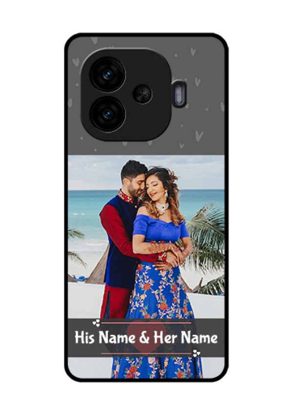 iQOO Neo 10R 5G Custom Glass Phone Case - Buy Love Design With Photo Online