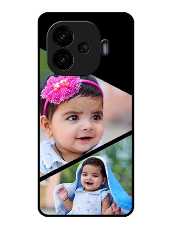 Custom iQOO Neo 10R 5G Custom Glass Phone Case - Semi Cut Design