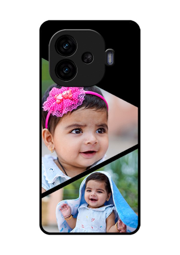 iQOO Neo 10R 5G Custom Glass Phone Case - Semi Cut Design