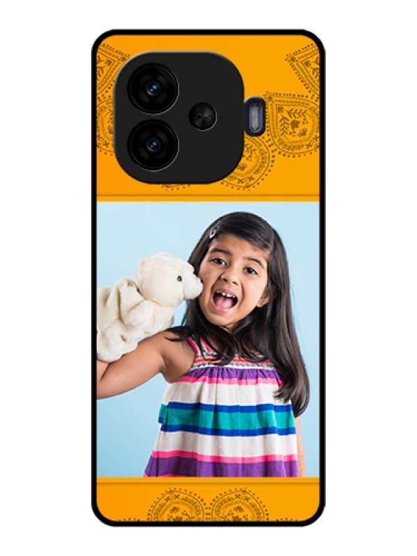 Custom iQOO Neo 10R 5G Custom Glass Phone Case - Photo Wedding Design