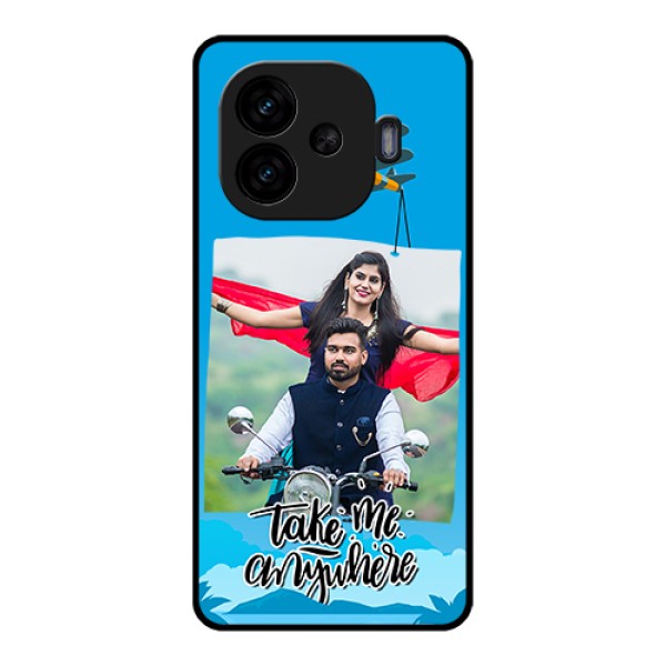 iQOO Neo 10R 5G Custom Glass Phone Case - Traveller Design
