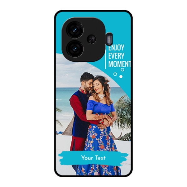 iQOO Neo 10R 5G Custom Glass Phone Case - Happy Moment Design
