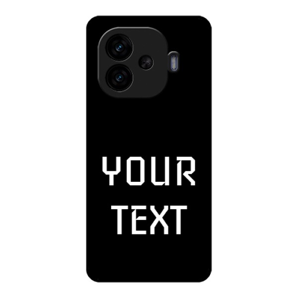 iQOO Neo 10R 5G Custom Glass Phone Case - Your Name Design
