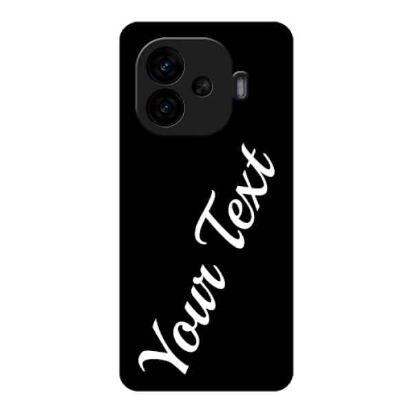 iQOO Neo 10R 5G Custom Glass Phone Case - With Your Name Design