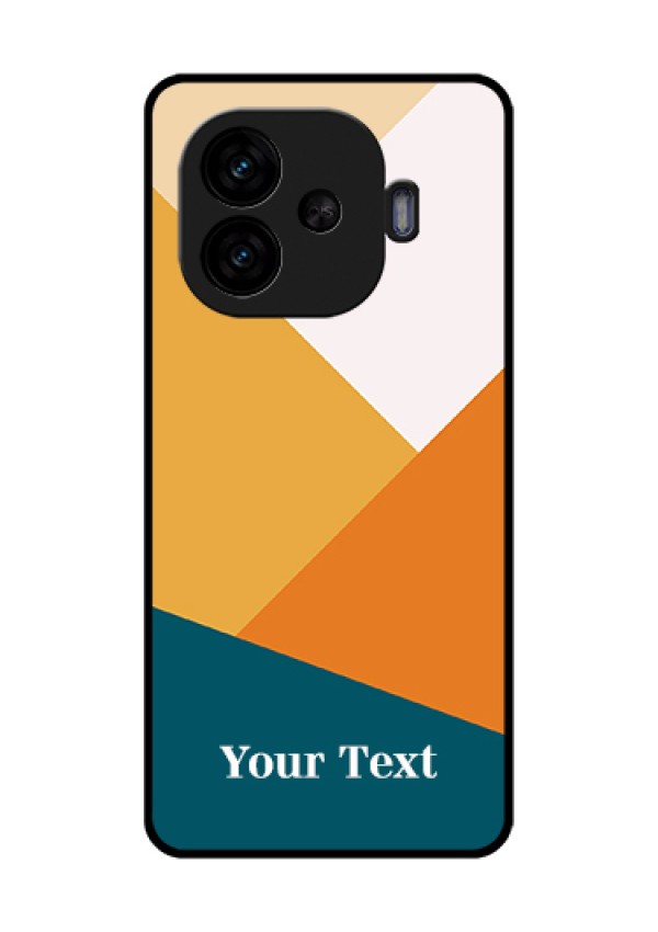 iQOO Neo 10R 5G Custom Glass Phone Case - Stacked Multi - Colour Design