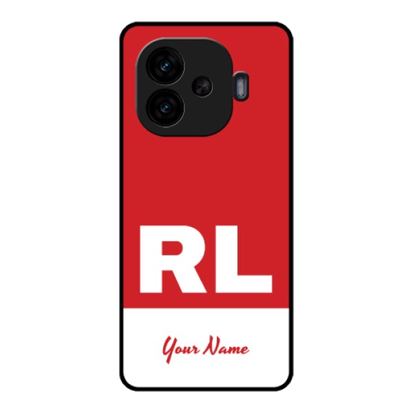 iQOO Neo 10R 5G Custom Glass Phone Case - Dual Tone Custom Text Design iQOO Neo 10R 5G Custom Glass Phone Case - Dual Tone Custom Text Design