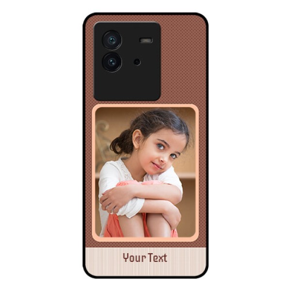 iQOO Neo 6 5G Custom Glass Phone Case - Simple Pic Upload Design