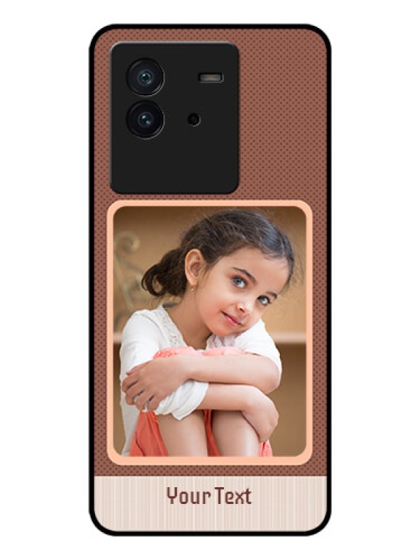 Custom iQOO Neo 6 5G Custom Glass Phone Case - Simple Pic Upload Design