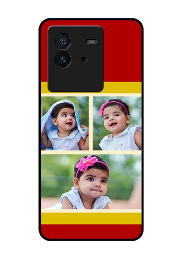 iQOO Neo 6 5G Custom Glass Mobile Case - Multiple Pic Upload Design