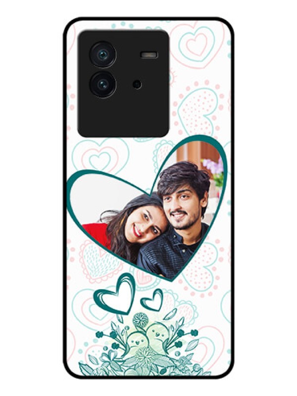 Custom iQOO Neo 6 5G Photo Printing on Glass Case - Premium Couple Design