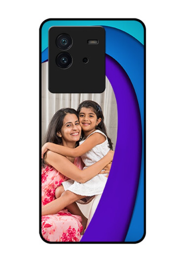 iQOO Neo 6 5G Photo Printing on Glass Case - Simple Pattern Design