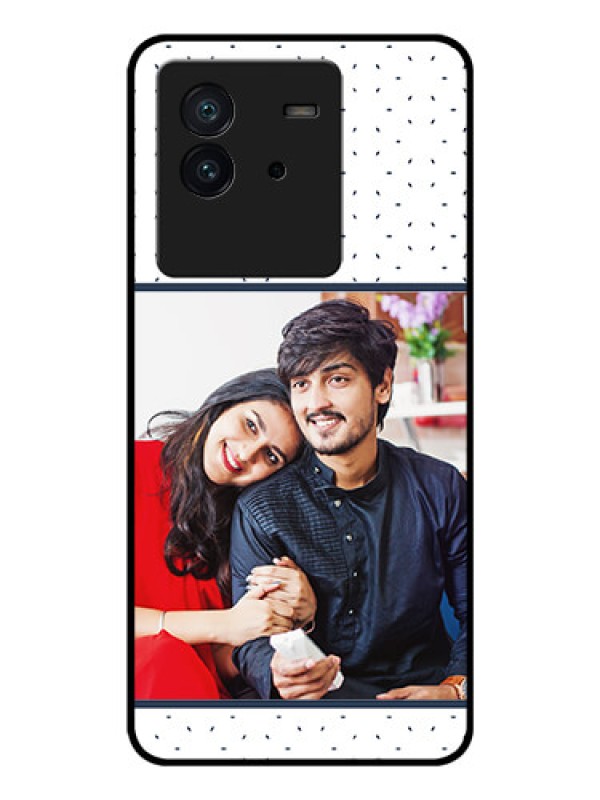 Custom iQOO Neo 6 5G Personalized Glass Phone Case - Premium Dot Design