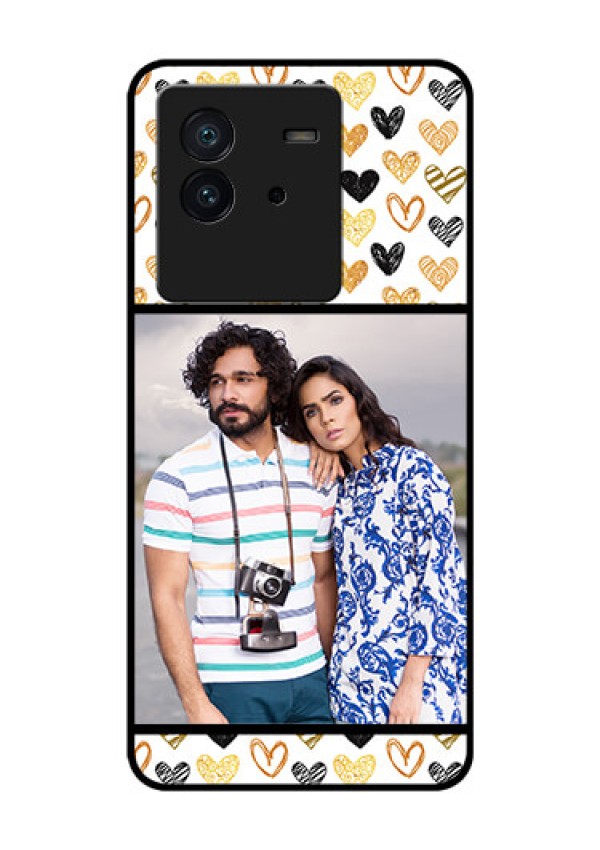iQOO Neo 6 5G Photo Printing on Glass Case - Love Symbol Design