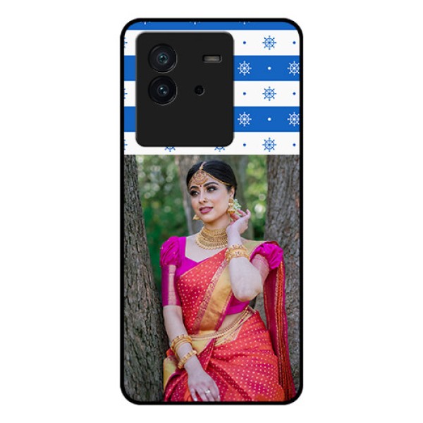 iQOO Neo 6 5G Photo Printing on Glass Case - Snow Pattern Design