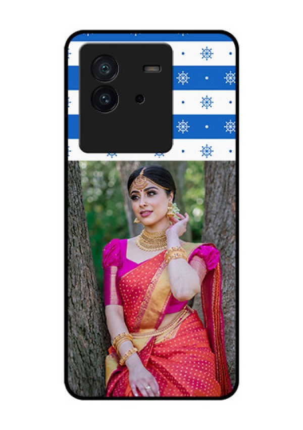 iQOO Neo 6 5G Photo Printing on Glass Case - Snow Pattern Design