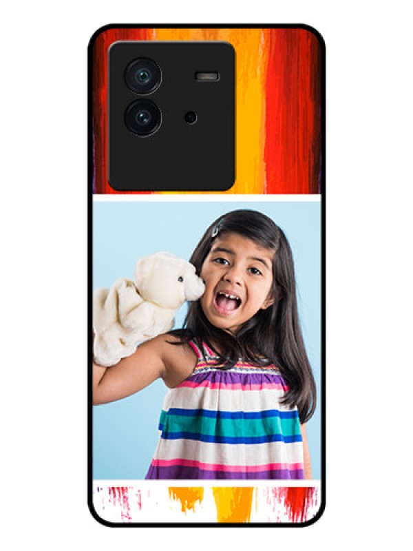 Custom iQOO Neo 6 5G Personalized Glass Phone Case - Multi Color Design
