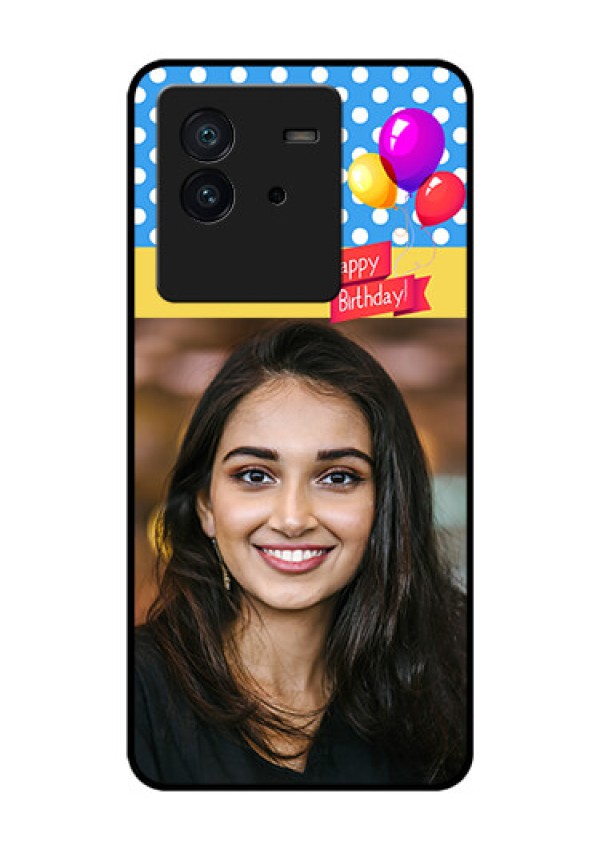 iQOO Neo 6 5G Custom Glass Mobile Case - Happy Birthday Design