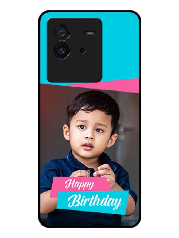 Custom iQOO Neo 6 5G Personalized Glass Phone Case - Image Holder with 2 Color Design