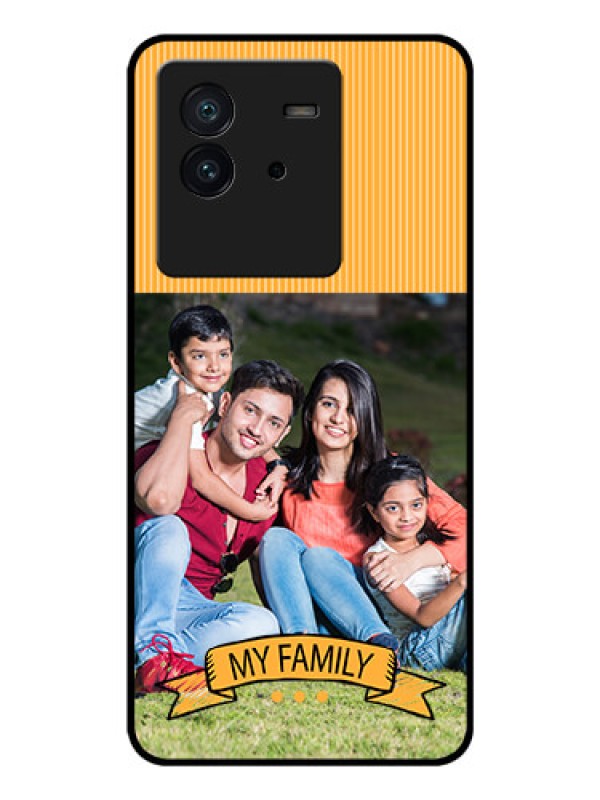 Custom iQOO Neo 6 5G Custom Glass Phone Case - My Family Design
