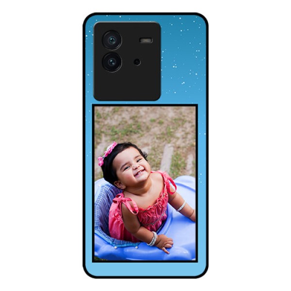iQOO Neo 6 5G Custom Glass Mobile Case - Wave Pattern Colorful Design