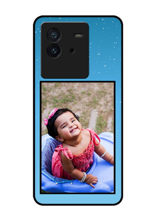 iQOO Neo 6 5G Custom Glass Mobile Case - Wave Pattern Colorful Design