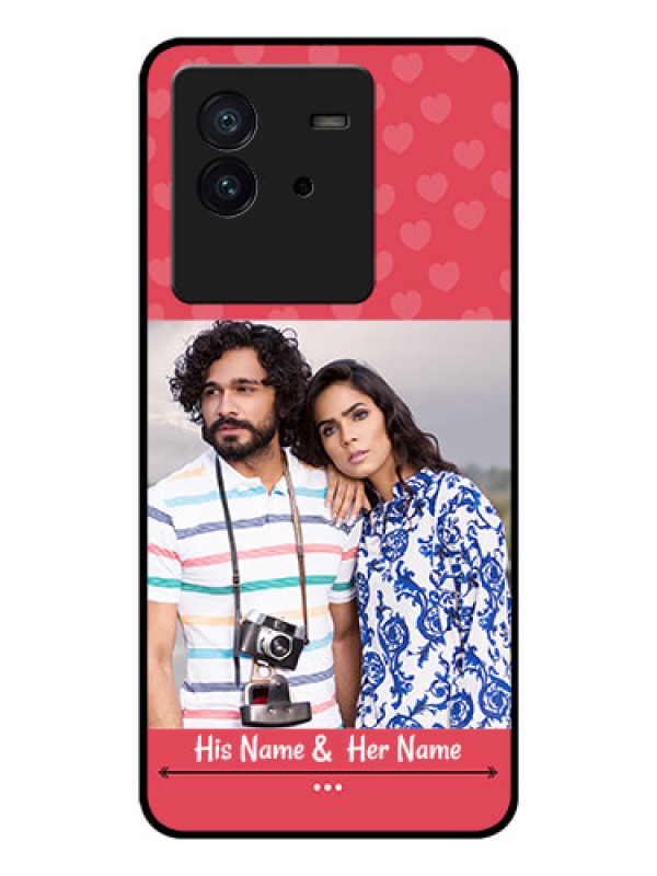 Custom iQOO Neo 6 5G Photo Printing on Glass Case - Simple Love Design