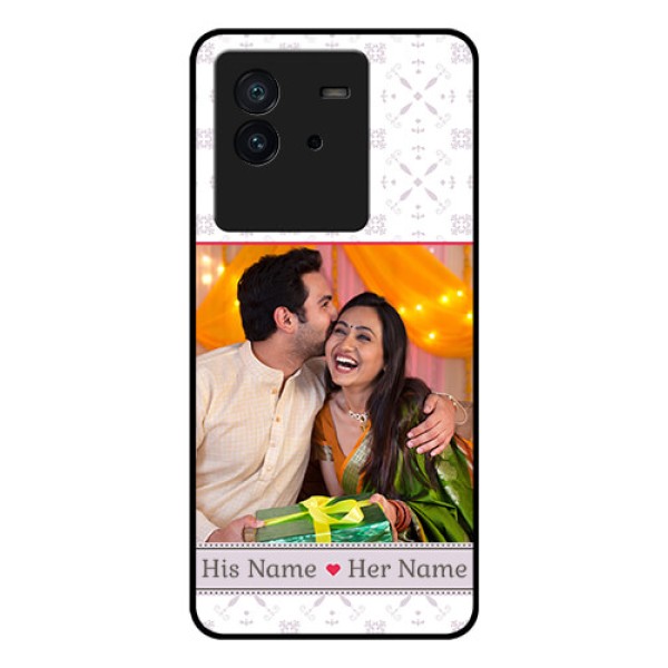 iQOO Neo 6 5G Custom Glass Mobile Case - with Photo and Ethnic Design iQOO Neo 6 5G Custom Glass Mobile Case - with Photo and Ethnic Design