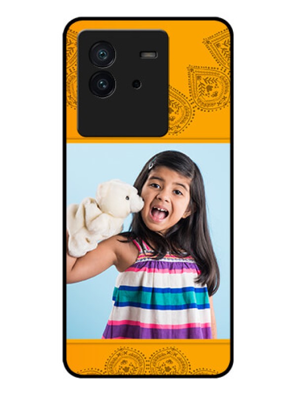 Custom iQOO Neo 6 5G Personalized Glass Phone Case - Photo Wedding Design