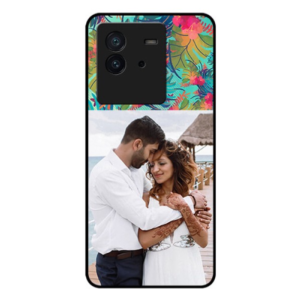 iQOO Neo 6 5G Photo Printing on Glass Case - Watercolor Floral Design iQOO Neo 6 5G Photo Printing on Glass Case - Watercolor Floral Design