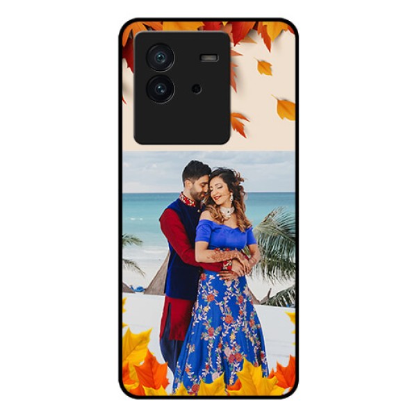 iQOO Neo 6 5G Photo Printing on Glass Case - Autumn Maple Leaves Design iQOO Neo 6 5G Photo Printing on Glass Case - Autumn Maple Leaves Design