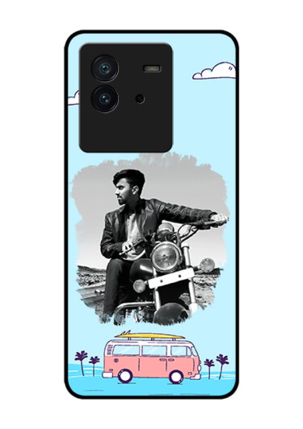 iQOO Neo 6 5G Photo Printing on Glass Case - Travel & Adventure Design